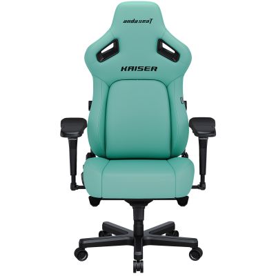 Крісло геймерське Anda Seat Kaiser 4 Size L Premium PVC Green (871470377) дешево