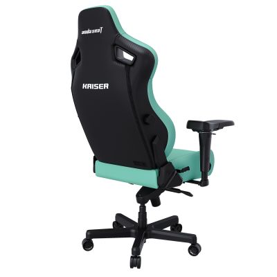 Крісло геймерське Anda Seat Kaiser 4 Size L Premium PVC Green (871470377) с доставкой