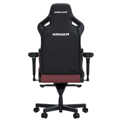 Крісло геймерське Anda Seat Kaiser 4 Size L Premium PVC Maroon (871470375) дешево