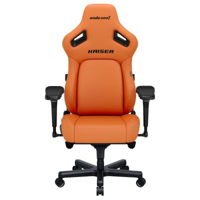 Крісло геймерське Anda Seat Kaiser 4 Size L Premium PVC Orange (871470373) недорого