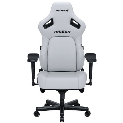 Крісло геймерське Anda Seat Kaiser 4 Size L Premium PVC White (871470379) недорого