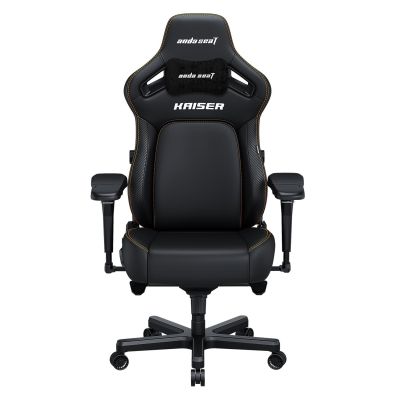 Кресло геймерское Anda Seat Kaiser 4 Size XL Premium PVC Black (871405840)