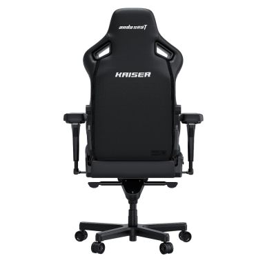 Крісло геймерське Anda Seat Kaiser 4 Size XL Premium PVC Black (871405840) дешево