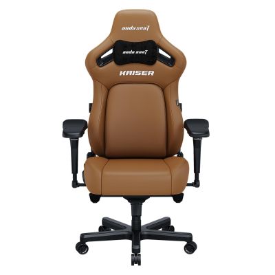 Кресло геймерское Anda Seat Kaiser 4 Size XL Premium PVC Brown (871405844)