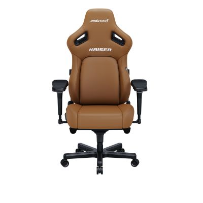 Кресло геймерское Anda Seat Kaiser 4 Size XL Premium PVC Brown (871405844) с доставкой