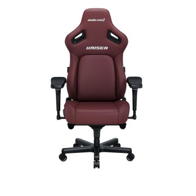 Кресло геймерское Anda Seat Kaiser 4 Size XL Premium PVC Maroon (871405843) с доставкой