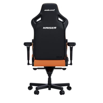 Кресло геймерское Anda Seat Kaiser 4 Size XL Premium PVC Orange (871405841) дешево