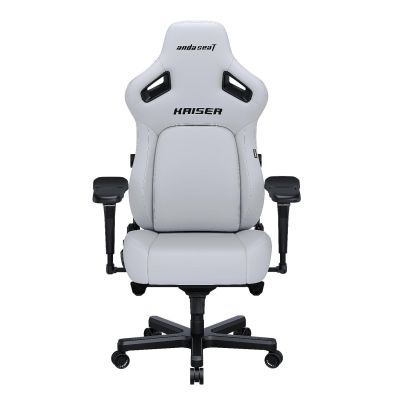 Крісло геймерське Anda Seat Kaiser 4 Size XL Premium PVC White (871405847) недорого