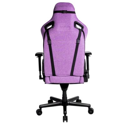 Крісло геймерське Arc Fabric Чорний, Plummy Violet (78721320) дешево