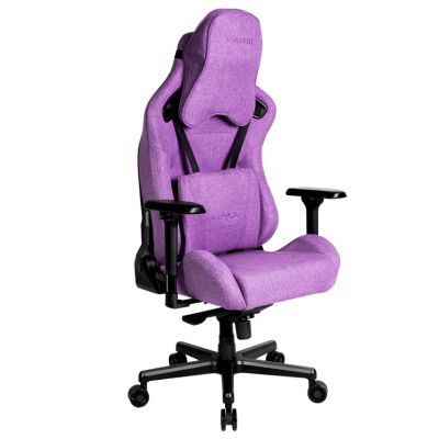 Крісло геймерське Arc Fabric Чорний, Plummy Violet (78721320)