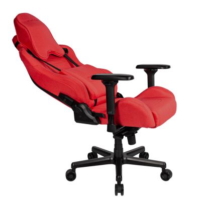 Крісло геймерське Arc Fabric Чорний, Stelvio Red (78721319) с доставкой