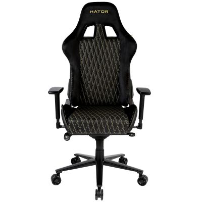 Кресло геймерское Darkside PRO Черный, Желтый (78866074) дешево