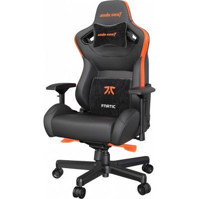 Крісло геймерське Anda Seat Fnatic Edition XL Black, Orange (87487751) с доставкой