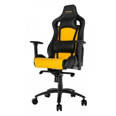 Крісло геймерське Apex Чорний, Жовтий (78446757) недорого