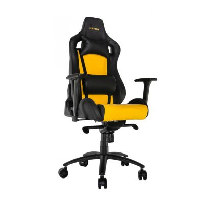Кресло геймерское Apex Черный, Желтый (78446757)