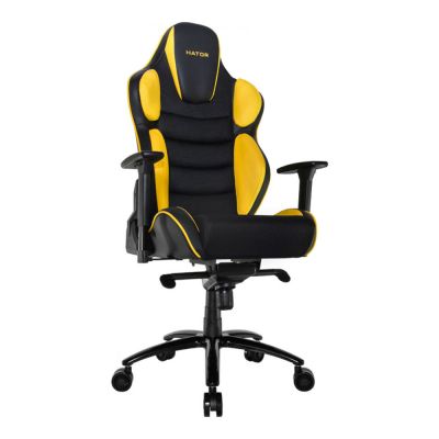 Кресло геймерское Hypersport V2 Черный, Желтый (78449631)