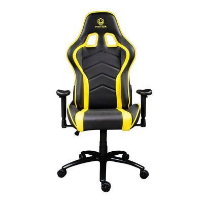 Крісло геймерське Sport Essential Чорний, Жовтий (78450017) недорого