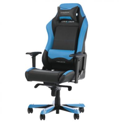 Крісло геймерське Iron OH/IS11 Чорний, Блакитний (38460514) недорого