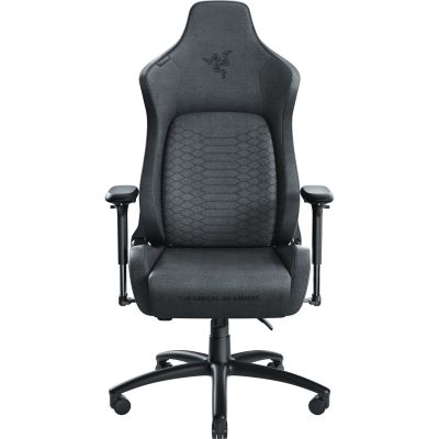 Кресло геймерское Iskur Fabric XL Черный, Серый (79518266) недорого