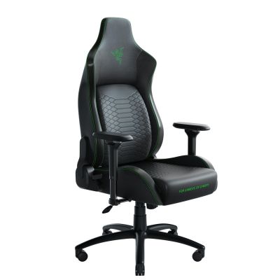 Кресло геймерское Iskur XL Черный, Зеленый (79499226) недорого