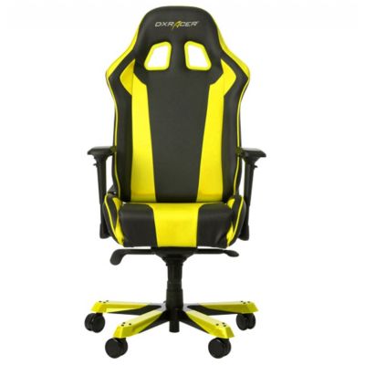 Кресло геймерское KING OH/KS06 Черный, Желтый (38447064) недорого