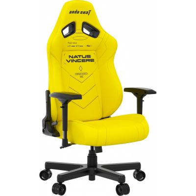 Кресло геймерское Anda Seat Navi Edition L Yello (87487753) недорого
