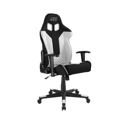 Крісло геймерське NEX EC/OK01 Чорний, Білий (38462255)
