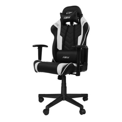 Крісло геймерське NEX EC/OK134 Чорний, Білий (38458072) недорого