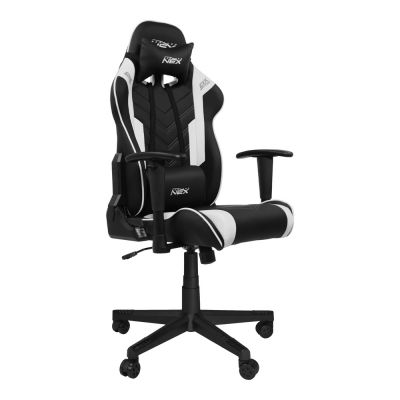 Крісло геймерське NEX EC/OK134 Чорний, Білий (38458072)
