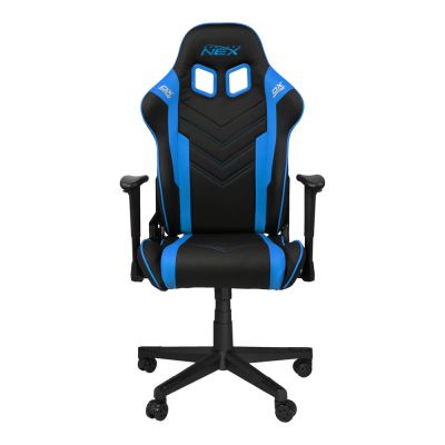 Крісло геймерське NEX EC/OK134 Чорний, Синій (38458070) дешево