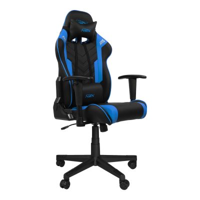Крісло геймерське NEX EC/OK134 Чорний, Синій (38458070)
