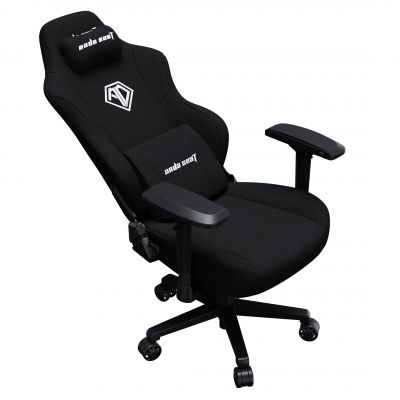 Крісло геймерське Phantom 3 Pro Size L Fabric Black (871380173) с доставкой