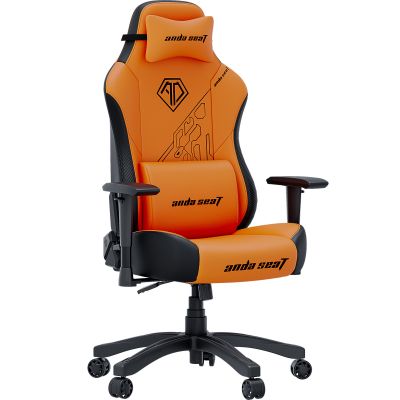 Кресло геймерское Phantom 3 Tiger edition PVC Size L Orange (871269465)
