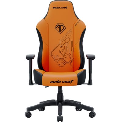 Кресло геймерское Phantom 3 Tiger edition PVC Size L Orange (871269465) с доставкой