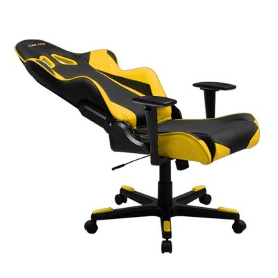 Кресло геймерское RACING OH/RЕ0 Черный, Желтый (38447054) с доставкой