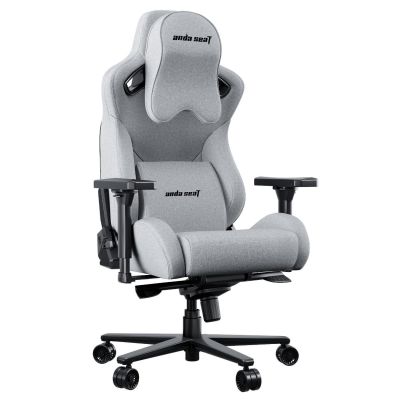 Кресло геймерское Anda Seat Kaiser 2 Pro Size XL Fabric Grey (871405837)