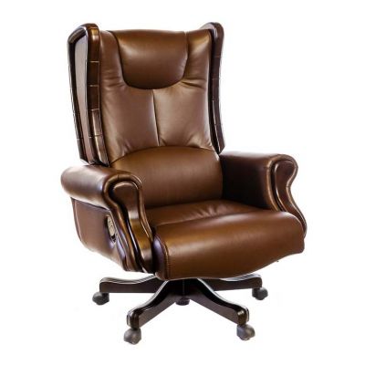 Кресло Лигурия EX D-TILT Кожа Коричневый (47403533)