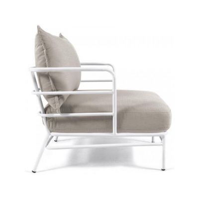 Кресло Mareluz Светло-серый, Белый (90916477) недорого