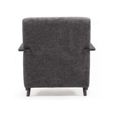 Кресло MARTHAN Темно-серый, Черный (90916307) с доставкой