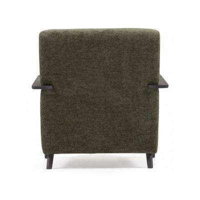 Кресло MARTHAN Зеленый, Черный (90916310) с доставкой