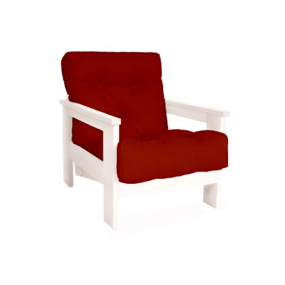 Кресло Mexico Красный, Белый (65442716)