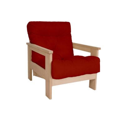 Кресло Mexico Красный, Без покрытия (65442686)