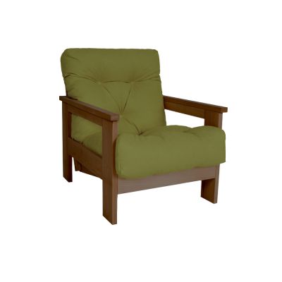 Кресло Mexico Зеленый, Орех (65442697)