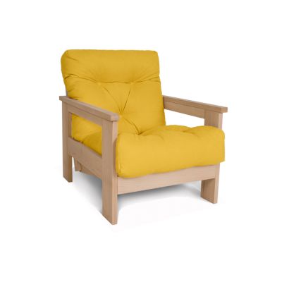 Кресло Mexico Желтый, Без покрытия (65442680)