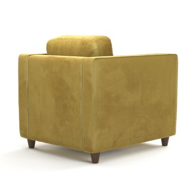 Кресло Modern Желтый, Черный Античный (114739703) недорого