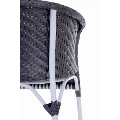 Крісло Неаполь з подушкою Жаккард 02, Світлий графіт (41359601) недорого