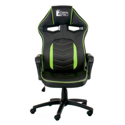 Кресло Nitro Black, Green (26373479) дешево
