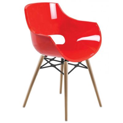 Кресло Opal Wox Бук, Красный (27185931)