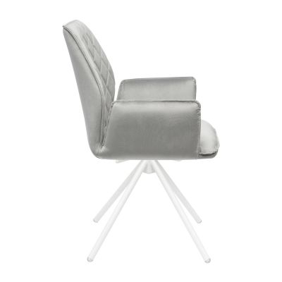 Крісло поворотне Moris LC 360 Uttario 2973, Білий (1011059585) дешево