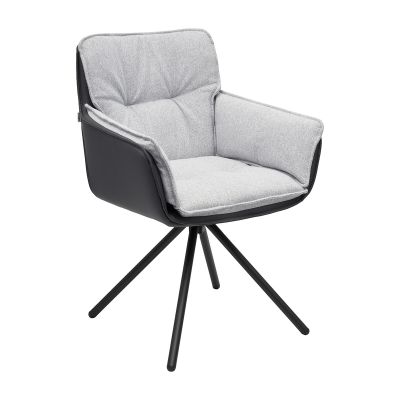 Кресло поворотное Rasmus LC 180 Solid 83, Черный (1011099320)